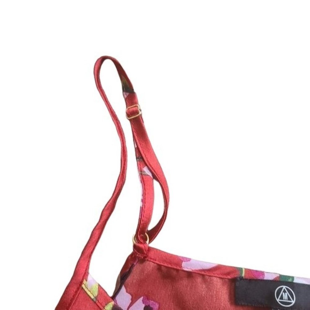 Missguided Red Floral Cami Dress - Picture 7 of 9